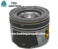 HOWO T5G 080v02511-0721 rhannau Truck Piston ar gyfer rhannau peiriant Sinotruk dyn MC07